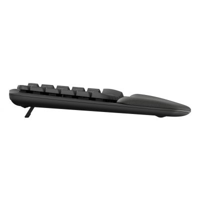 Klaviatuur Logitech Wave Keys, Wireless Bolt Bluetooth LE/2.4GHz, 2xAAA, NORDIC, Graphite